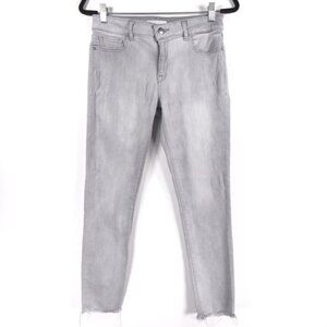 DL1961 FLORENCE INSTASCULPT CROPPED‎ LEGENDARY Jeans Raw Hem Size 28